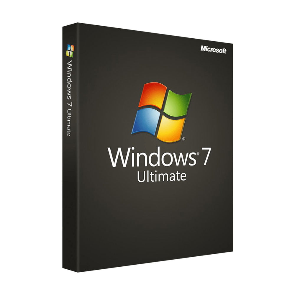 Box Windows 7 Ultimate 32/64bit