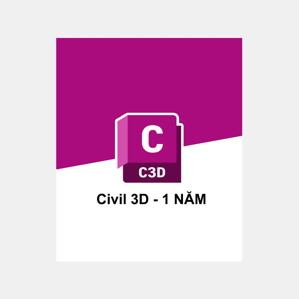 Bản quyền Civil 3D 1 năm sử dụng cho người dùng cá nhân